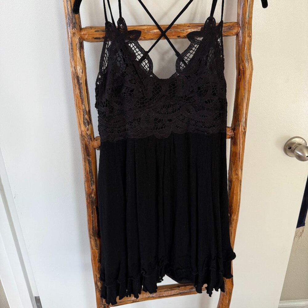 Black Lace Cocktail Dress